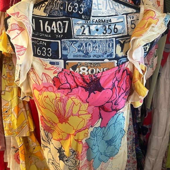 Ruffled Floral Maxi Dress - Picture 6 of 16